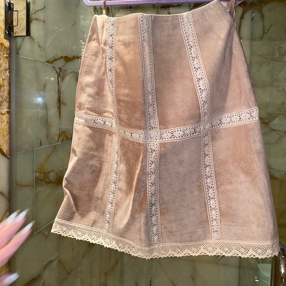 maragaret godfrey Dresses & Skirts - Suede midi skirt